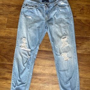 Levi Vintage Distressed Boyfriend Denim Jeans
